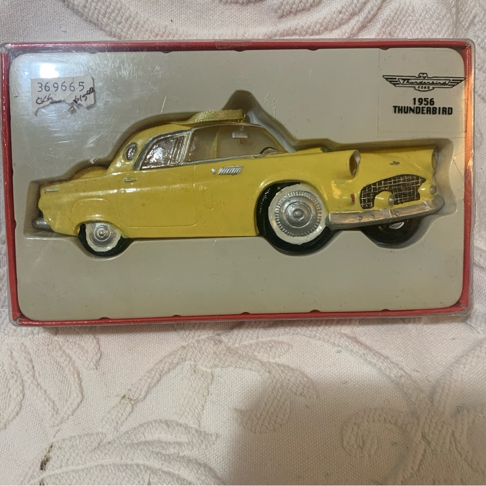 Vintage  Kurt Adler 1956 Ford Thunderbird Ornaments